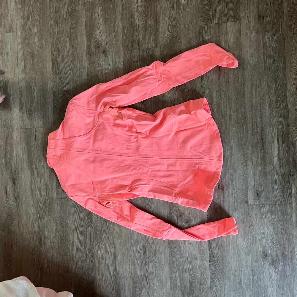 Lululemon Women's Forme Jacket in hot Orange/Pink Size 6 - Picture 8 of 9